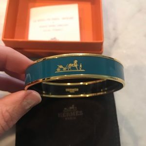 Hermès enamel bracelet